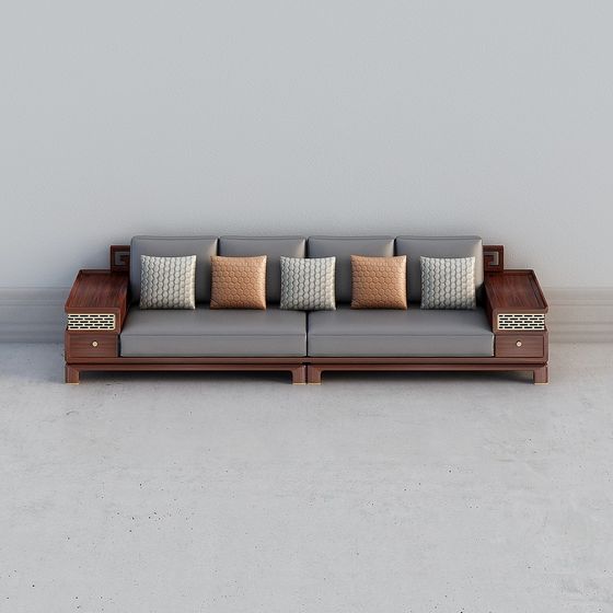 Urban Elegance Sofa 3D model