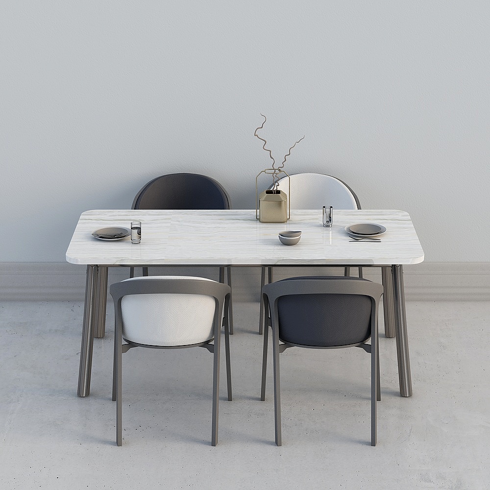 Bộ bàn ghế ăn hiện đại cho 4 người