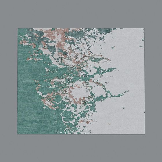 Abstract Grass 3D model for Creative Projects