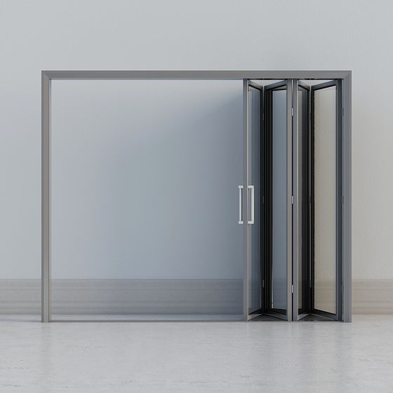 Futuristic Door 3D model
