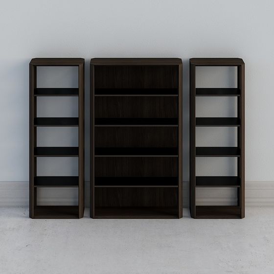 Urban Shelf 3D model in Modern Minimalist Style