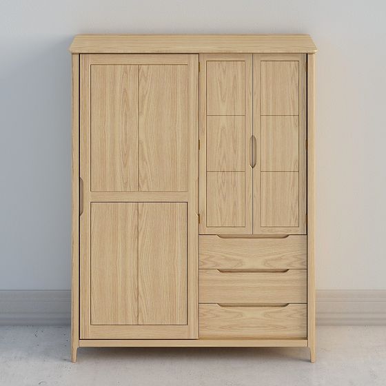 KA01T10 Schiebetür dreischubladenschrank