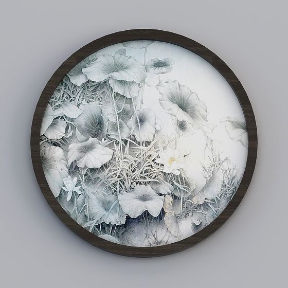 Lotus Pond Moonlight 3D model