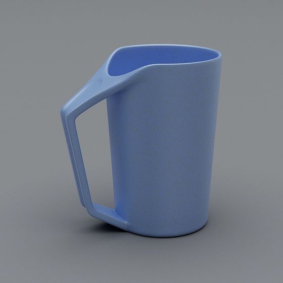 Stylish Low-Poly Mug 3D model for Creative Projects
