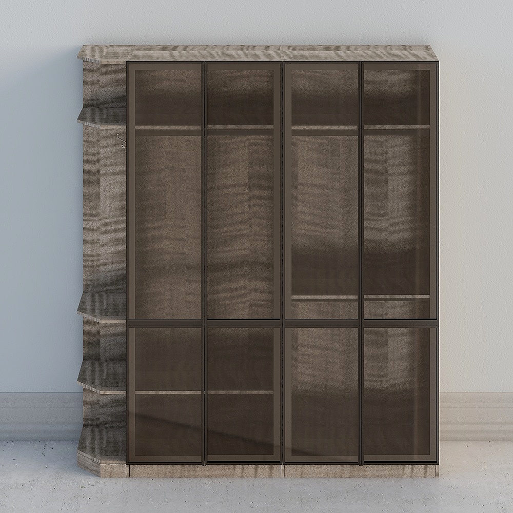 Light and luxurious wardrobe