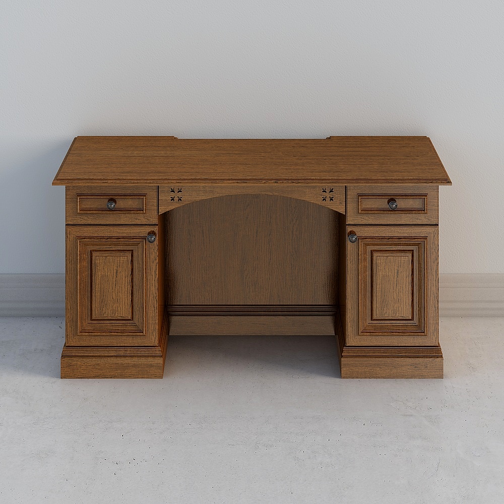 Scrivania in legno massello