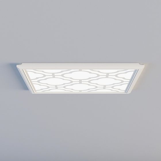Low Poly Ceiling Panel 3D model for Modern Interiors