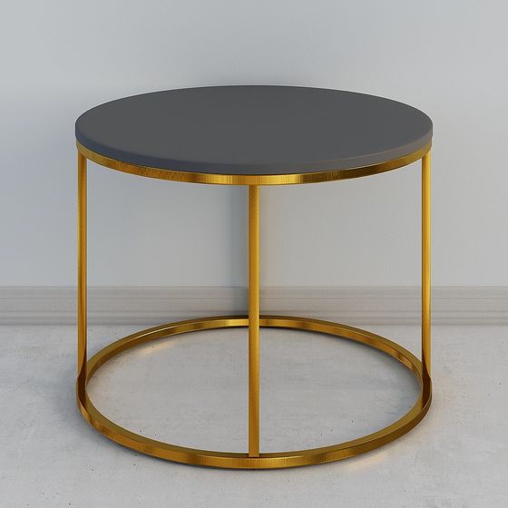 Elegant Round Table 3D model