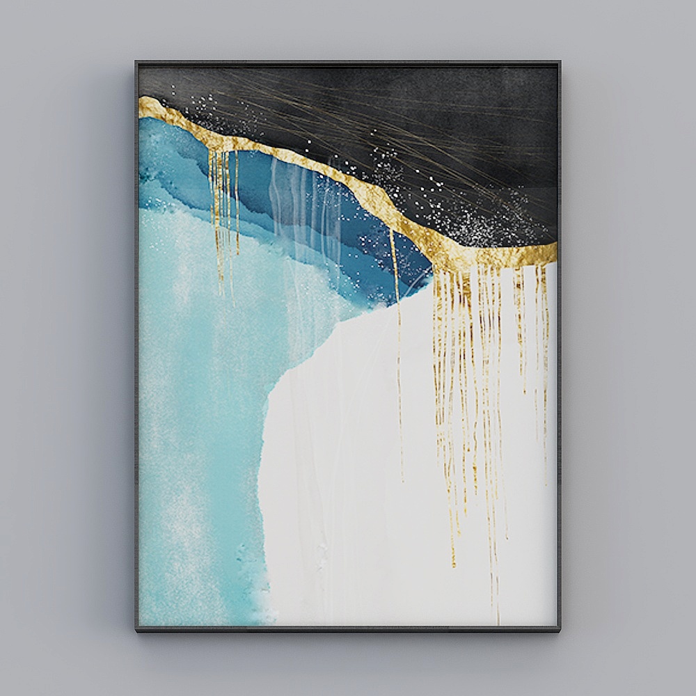 Decorative Alliance - Modern Light Luxury Premium - Single - Decorative Painting - SHLM190010