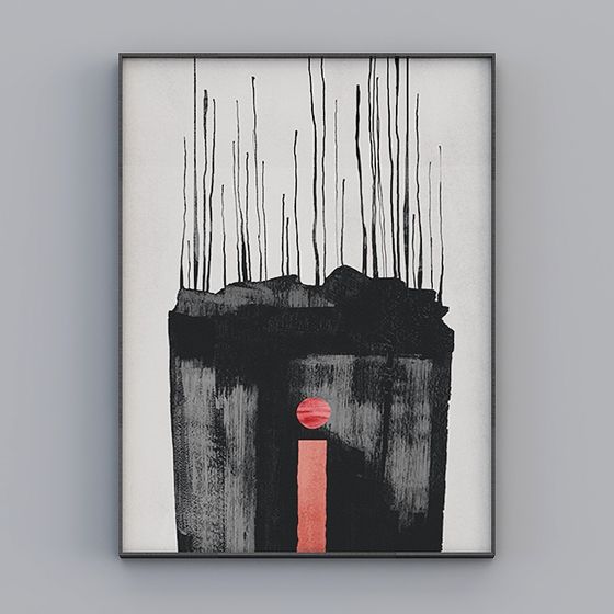 Alianza de Pintura - Lujo Ligero Moderno Premium - Individual - Cuadro Decorativo - SHLM190008