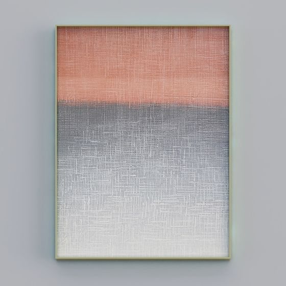 Stylish Low-Polygon Abstract 3D Model