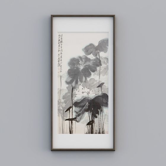 Lotus Rhythm 3D model for Artistic Design