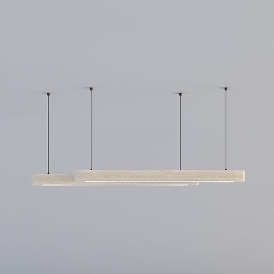 Modern Minimalist Hanging Light 3D model