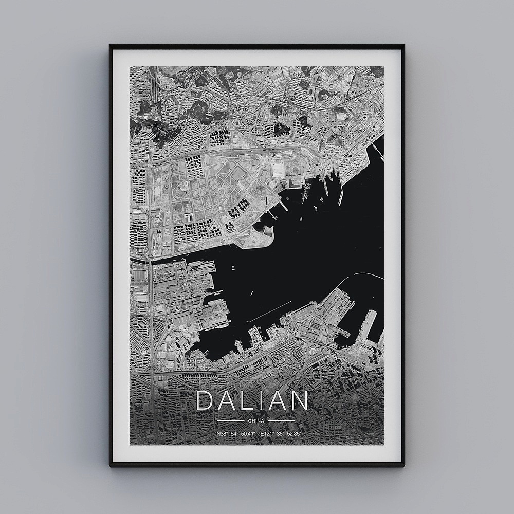 Dalian Cityscape 3D model