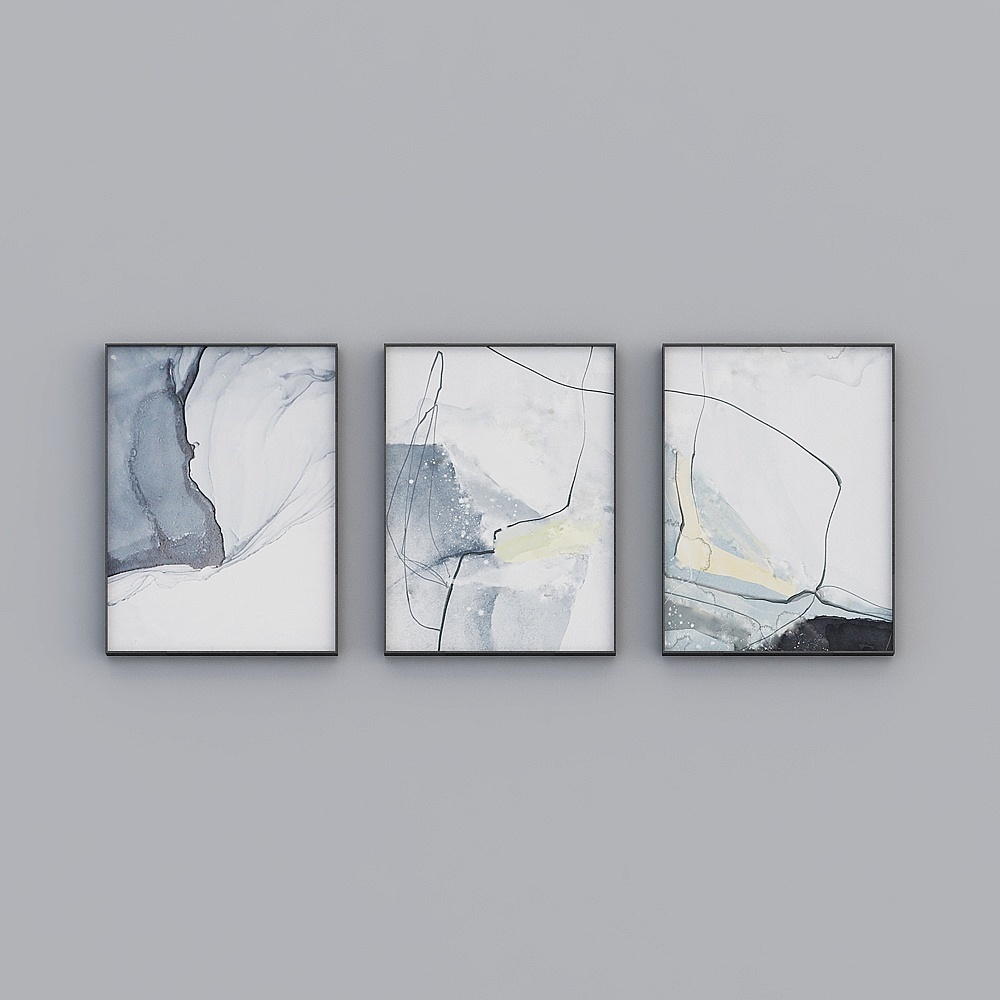 Decorative Alliance - Modern Light Luxury Premium - Set - Decorative Painting - SHLM190045