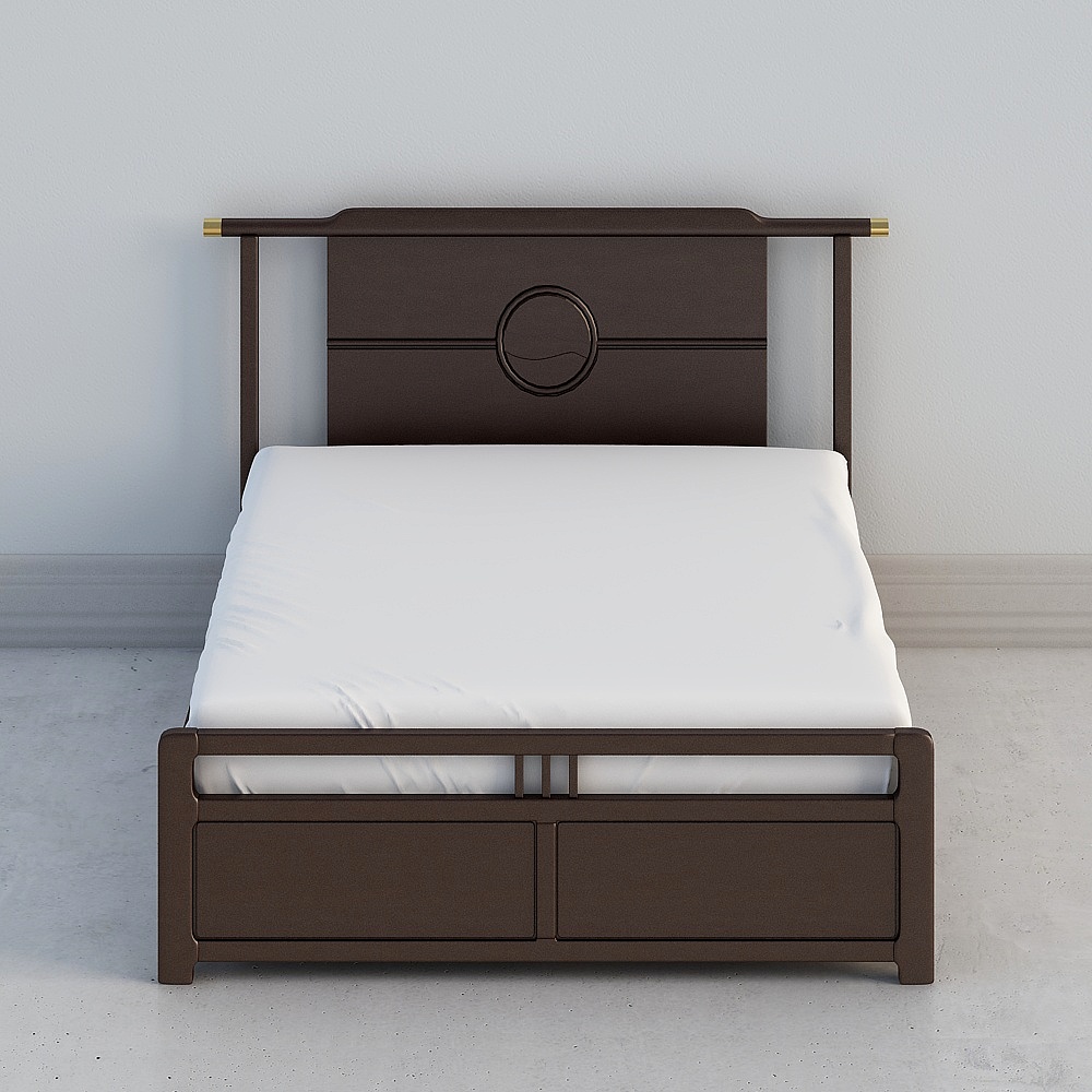 The new Chinese style, The Chi Ran, the double bed, 916