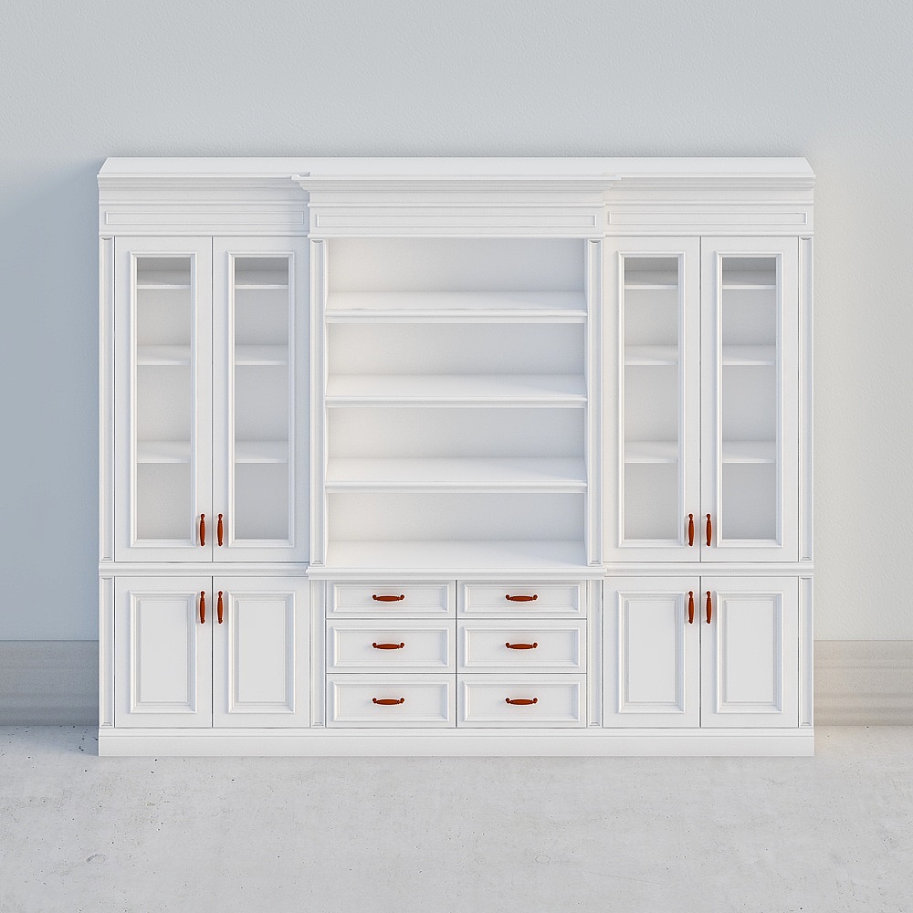 Sample cabinets - bookcases (third set 1-2 (unglasp))