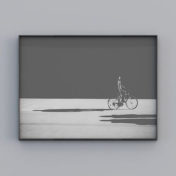 Dekorative Allianz - Moderner Licht Luxus Premium - Einzelnes Horizontal - Dekoratives Gemälde - SHLM190032