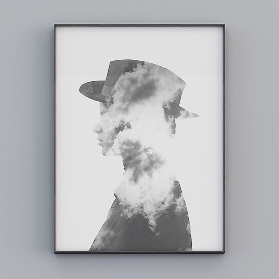 Stunning Smoke Gentleman 3D Model