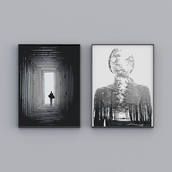 Urban Reflections 3D Model Series for Creative Projects