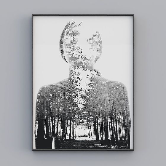 Forest Spirit 3D model - Unique Low Poly Design