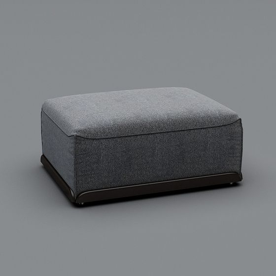 Urban Comfort Ottoman 3D model