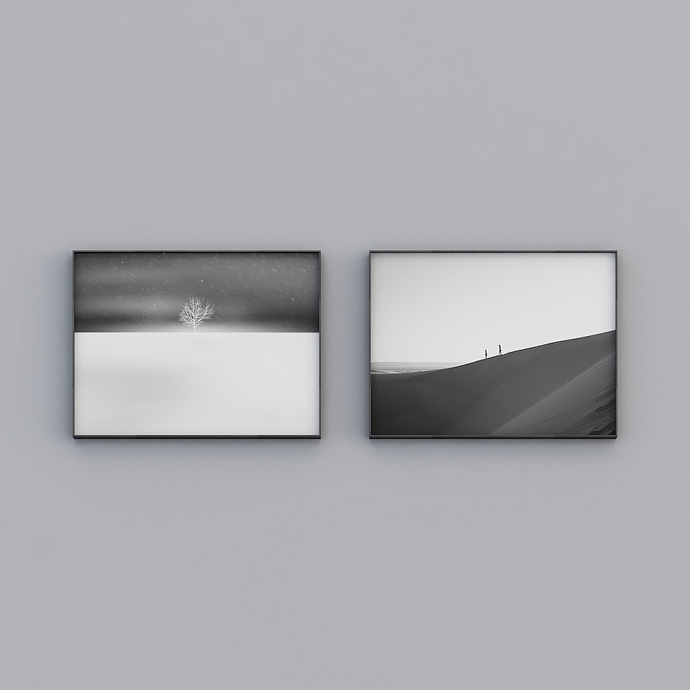 Decorative Alliance - Modern Light Luxury Premium Sense - Collage - Decorative Painting - SHLM190039