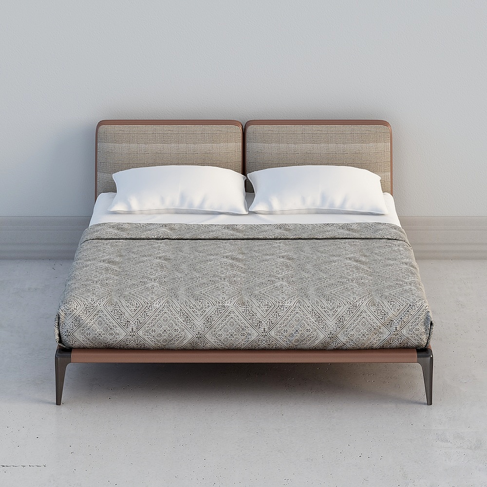 Urban Luxe Bed 3D model