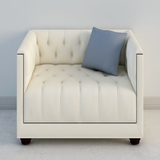 Stylish Comfortable Sofa 3D model
