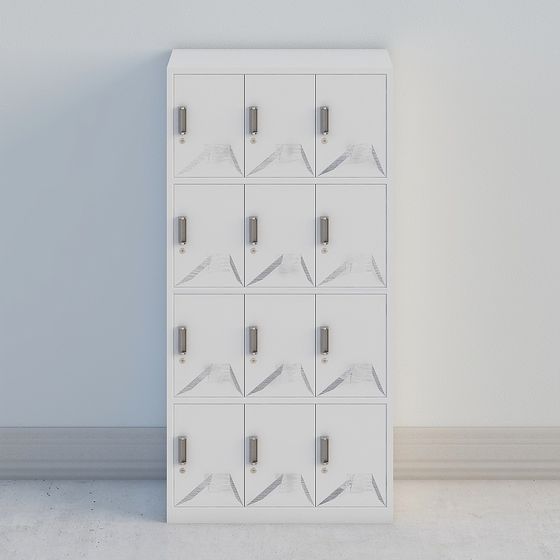Urban Storage Cabinet 3D model