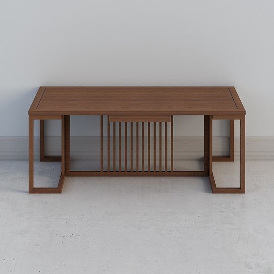 City Window Table 3D model for Modern Spaces