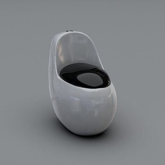 Sleek Low-Poly 3D Model for Modern Aesthetics