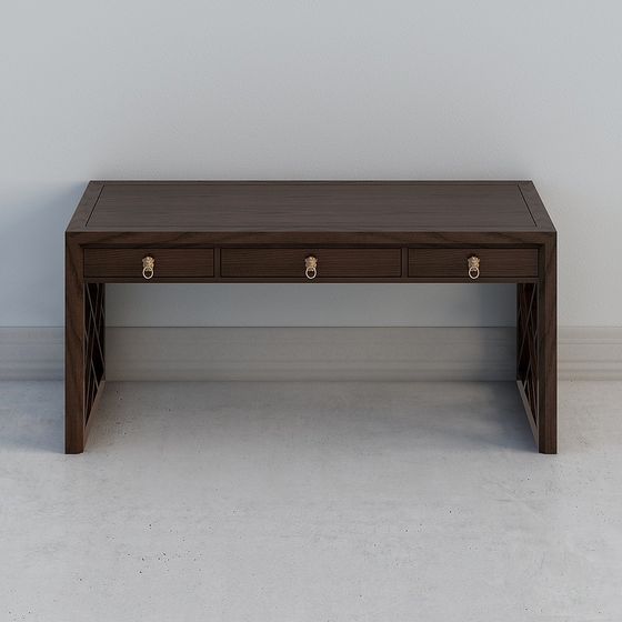 Urban Elegance Desk 3D Model