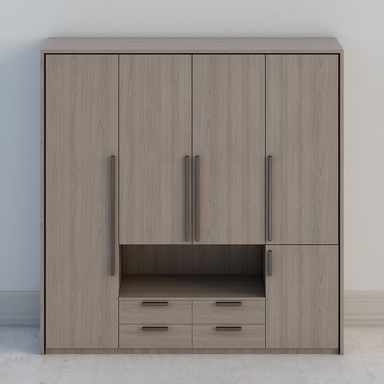 Urban Storage Cabinet 3D model