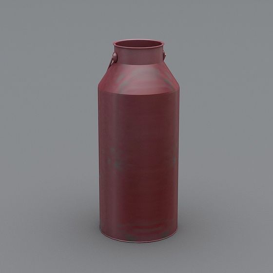 Vintage Milk Can 3D Model