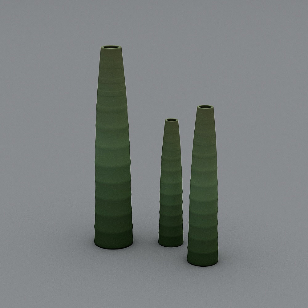 Forest Melody Vase 3D model