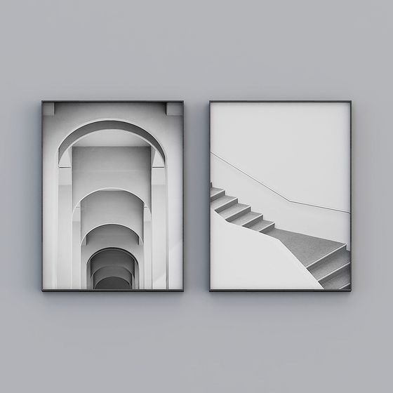 페인팅 얼라이언스 - 모던 라이트 럭셔리 프리미엄 센스 - 콜라주 - 데코레이션 페인팅 - SHLM190049