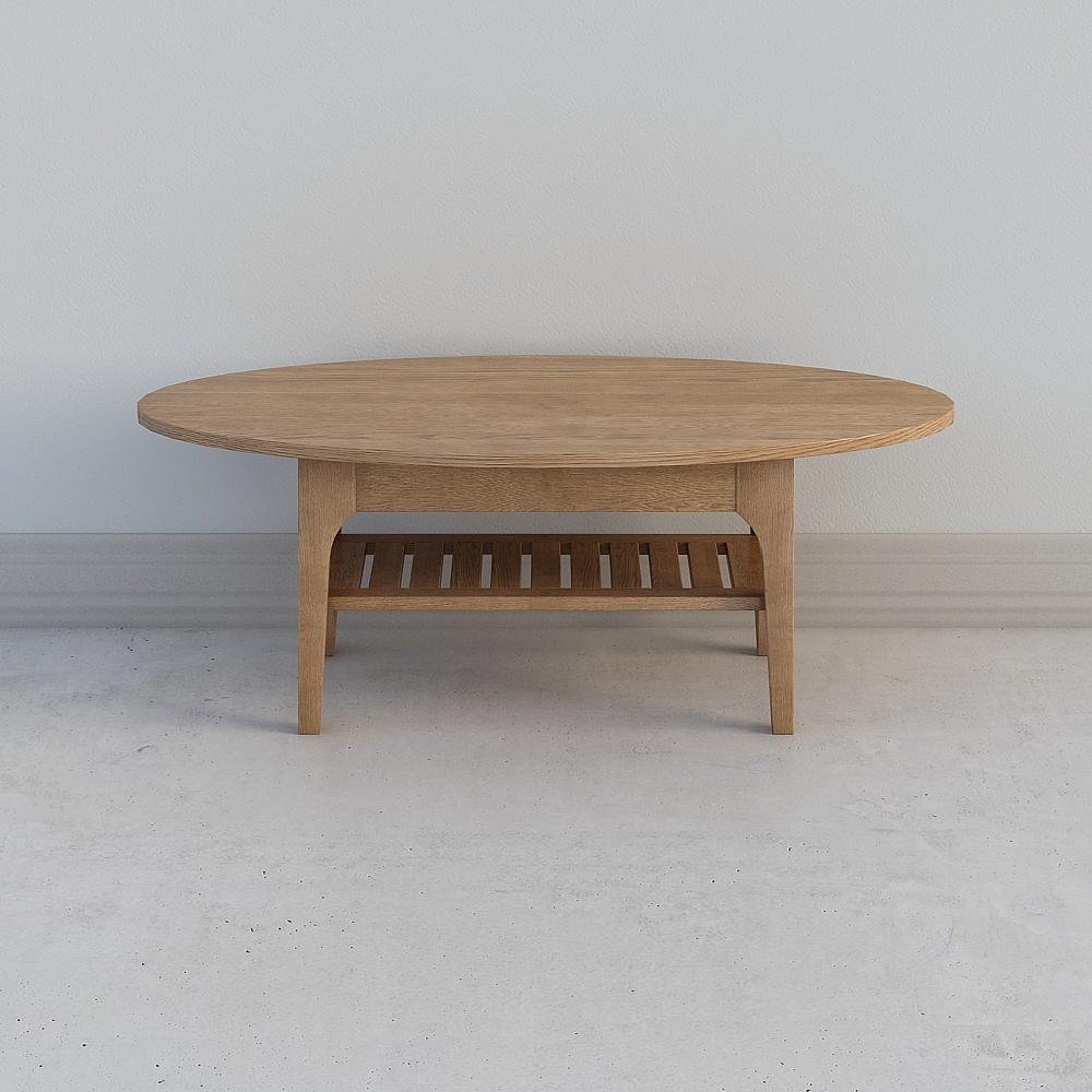 富士橢圓咖啡桌