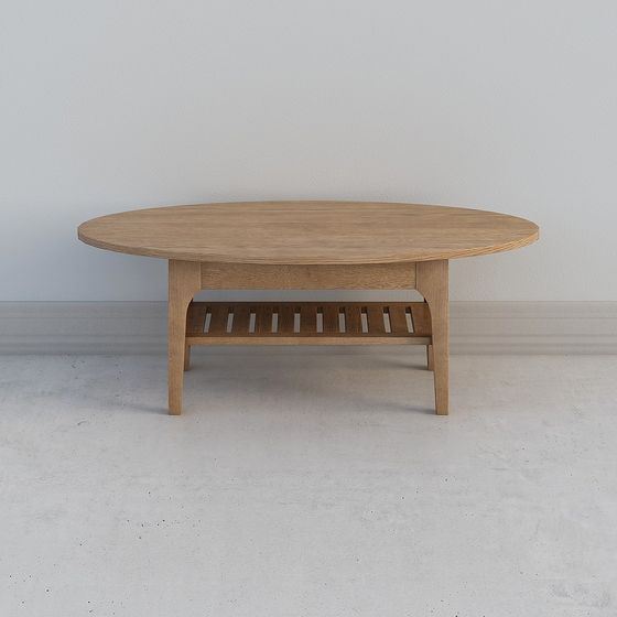 富士橢圓咖啡桌