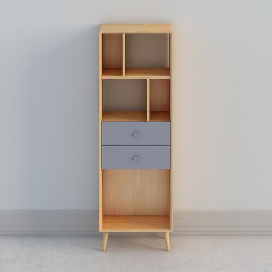 Марокканский книжный шкаф (два ящика) (три ящика)