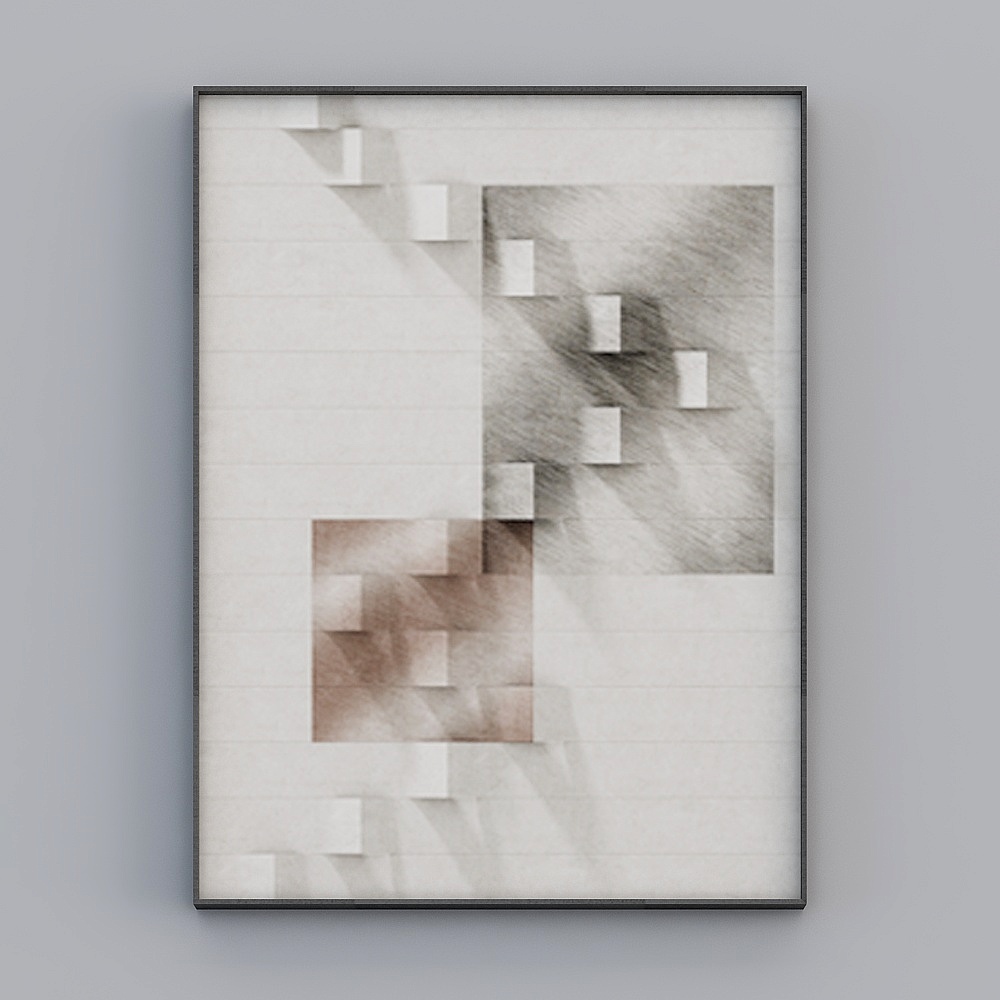 Decorative Alliance - Modern Light Luxury Premium - Single - Decorative Painting - SHLM190050