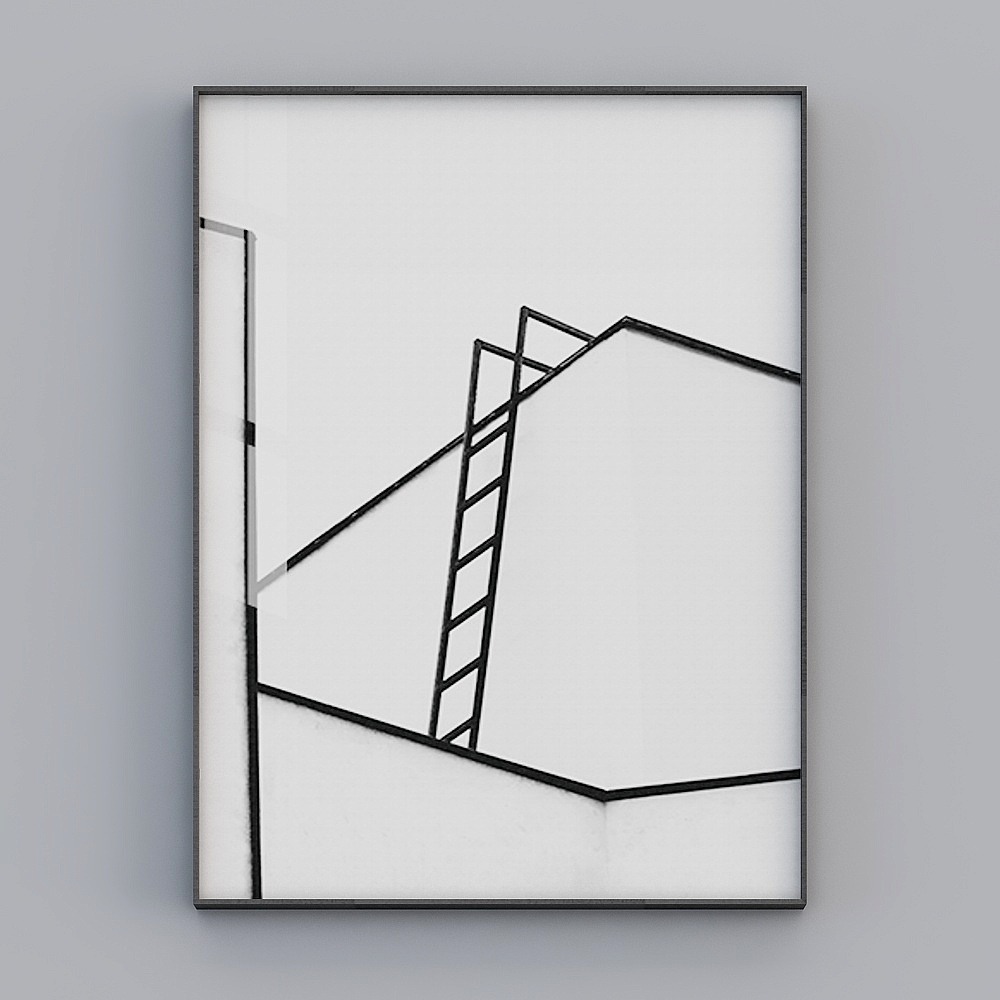 Decorative Alliance - Modern Light Luxury Premium - Single - Decorative Painting - SHLM190052