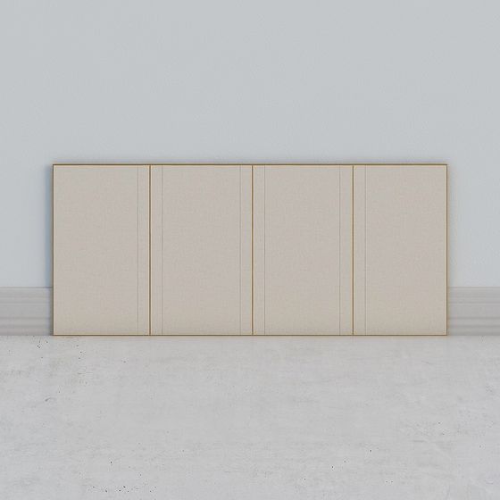 Minimalist Wall Panel 3D model