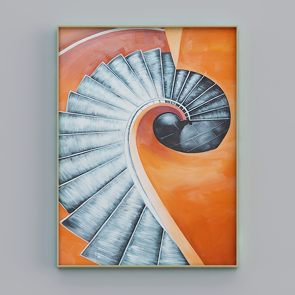 Painting Alliance - Modern Light Luxury Premium - Single - Decorative Painting - SHLM190060