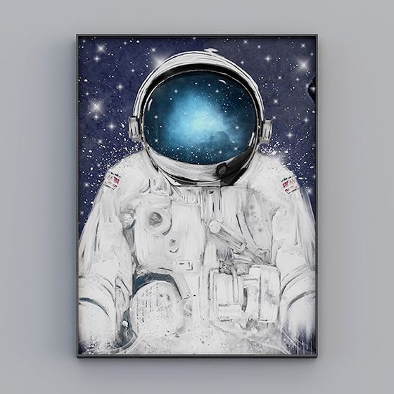 Cosmic Explorer 3D model for Creative Projects