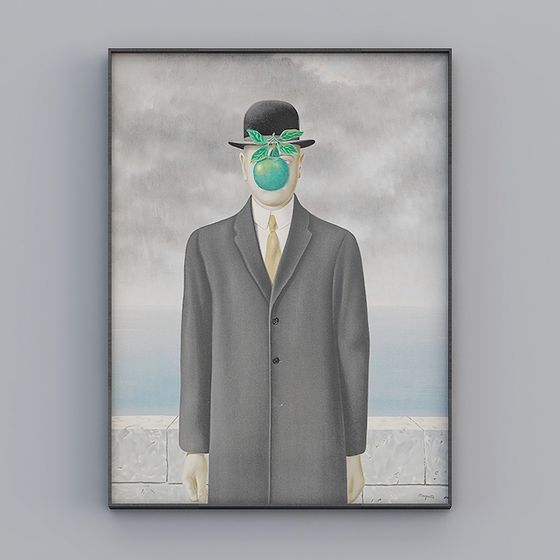 Surrealist Gentleman 3D model