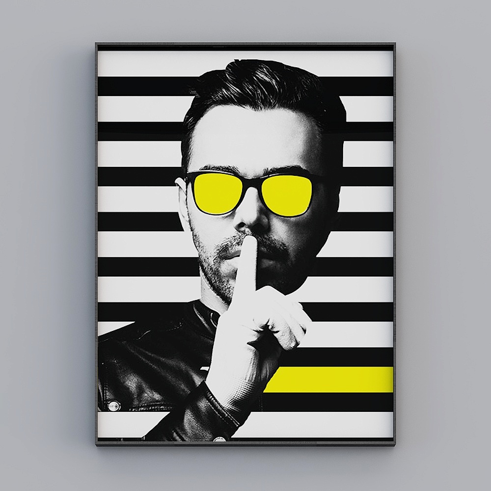 Decorative Alliance - Modern Light Luxury Premium - Single - Decorative Painting - SHLM190089