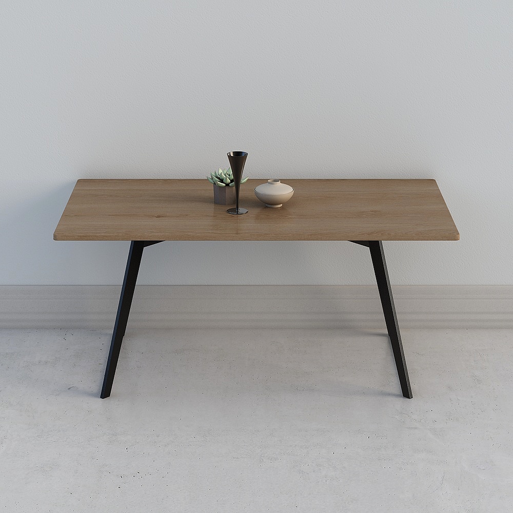 Tianyi Huating - long wooden dining table