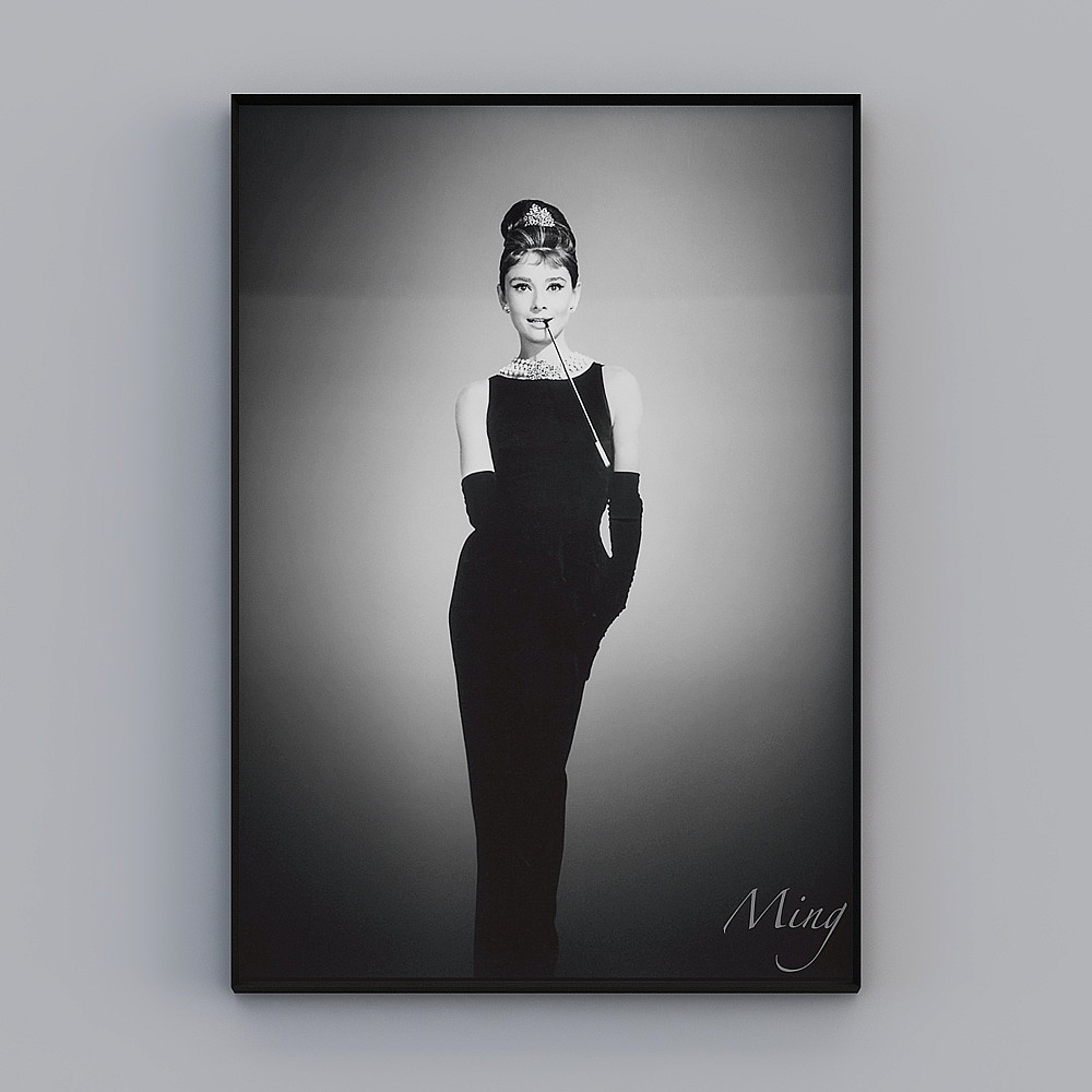 Kiai-Bel-Light Living Room Hyun-Jin black box 70x100cm Audrey Hepburn mxyl-jc-1