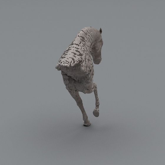 Stunning Horse 3D Model for Creative Projects